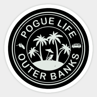 Pogue Life Outer Banks Sticker